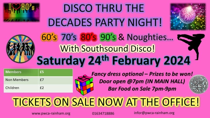 Disco thru the Decades Party (Hall)