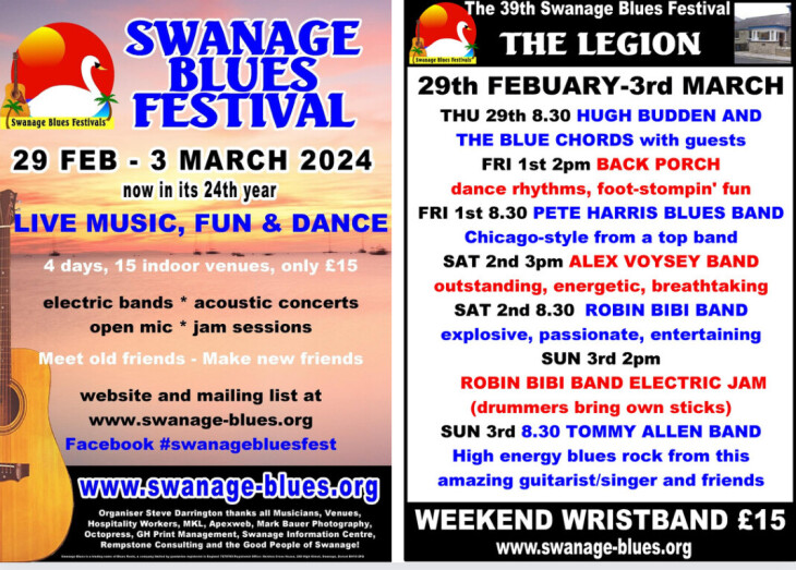 Swanage Blues Festival @ The Legion