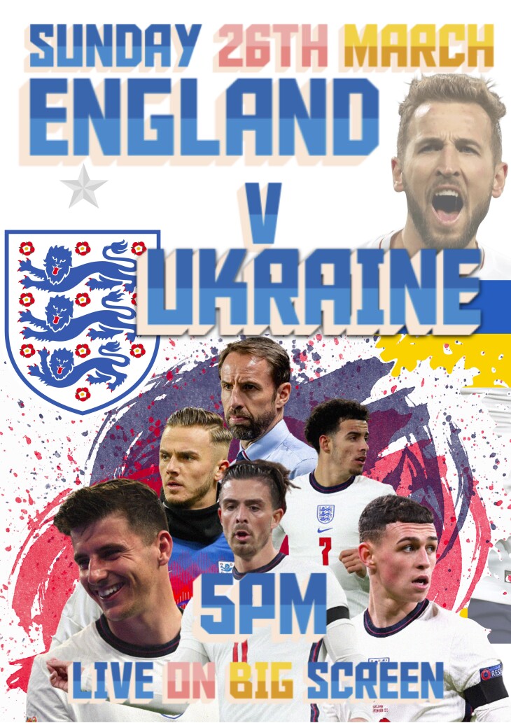 ENGLAND vs UKRAINE