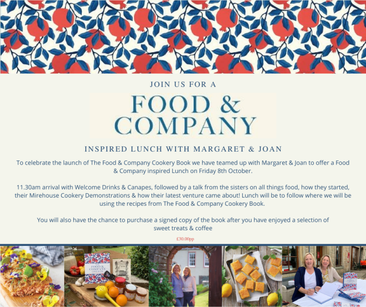 Book Launch & Lunch with Food & Co