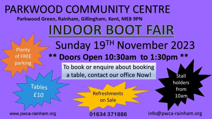Indoor Boot Fair (Hall)