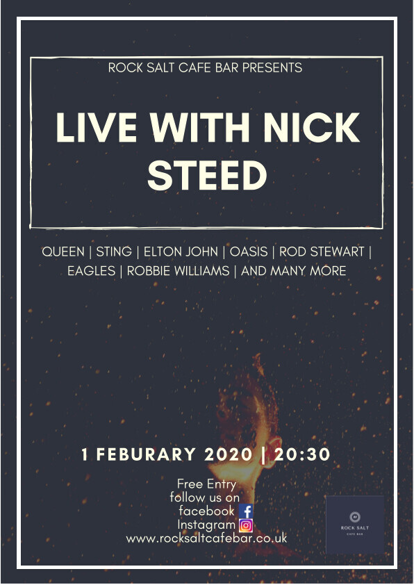 Live with Nick Steed