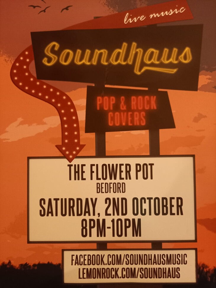 Soundhaus Saturday 2nd October