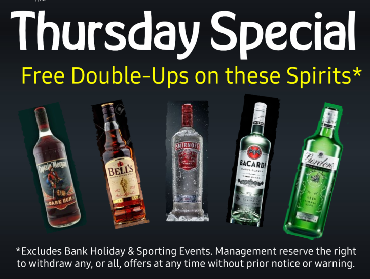 Double up Thursday
