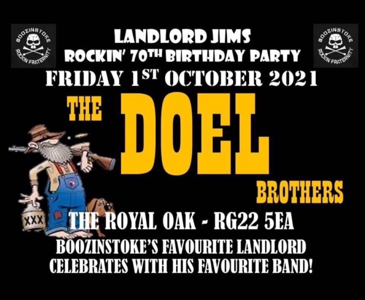 Landlord Jim’s Big Rockin’ 70th Party