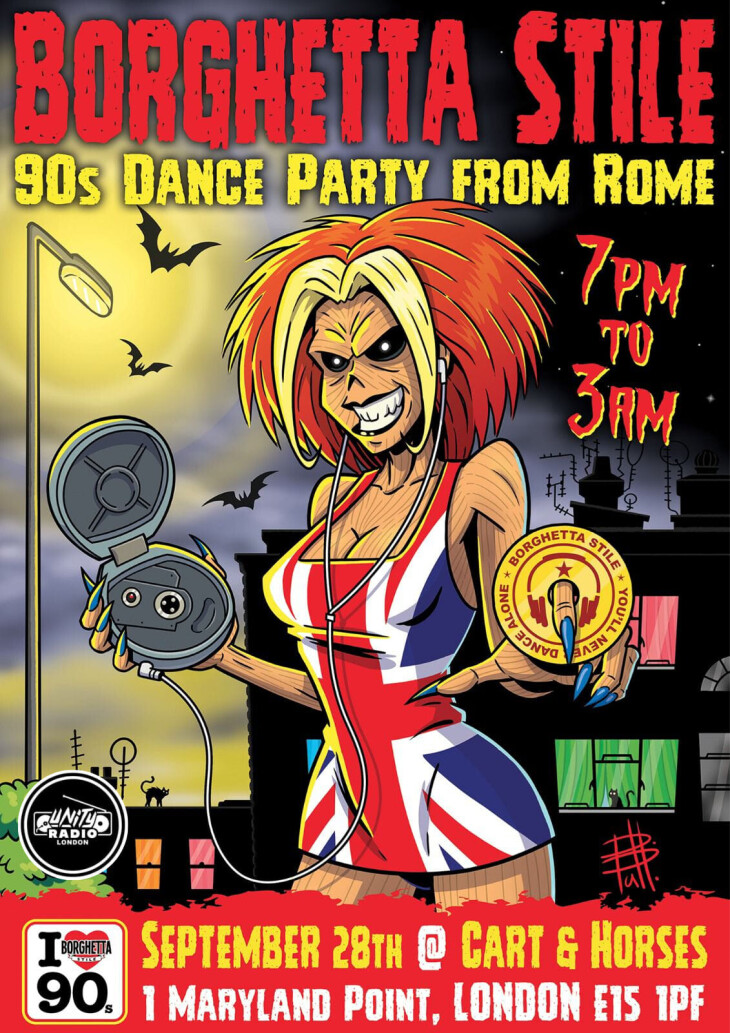Borghetta Stile 90's party in LONDON -