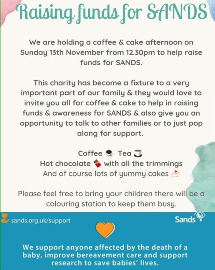 Raising Funds For Sands