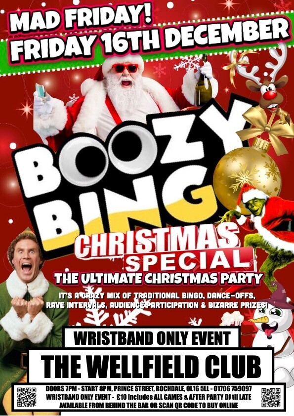 Boozy Bingo Christmas Special