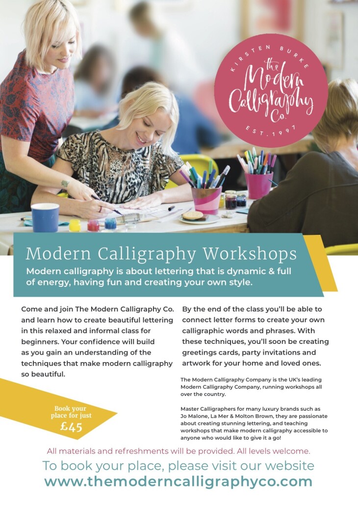 Beginners Modern Calligraphy Workshop