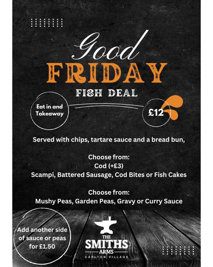 Good Friday Fish Deal