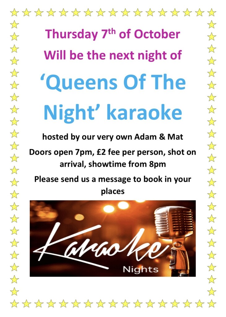 Queens of the night karaoke