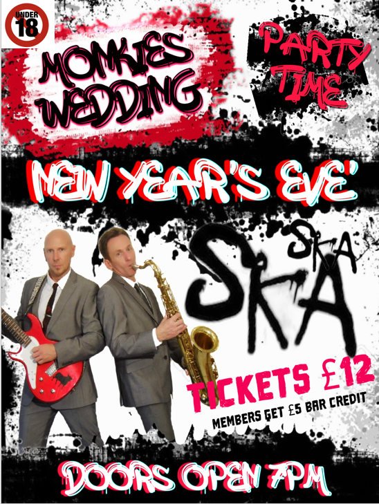 NEW YEAR'S EVE - SOLD OUT!