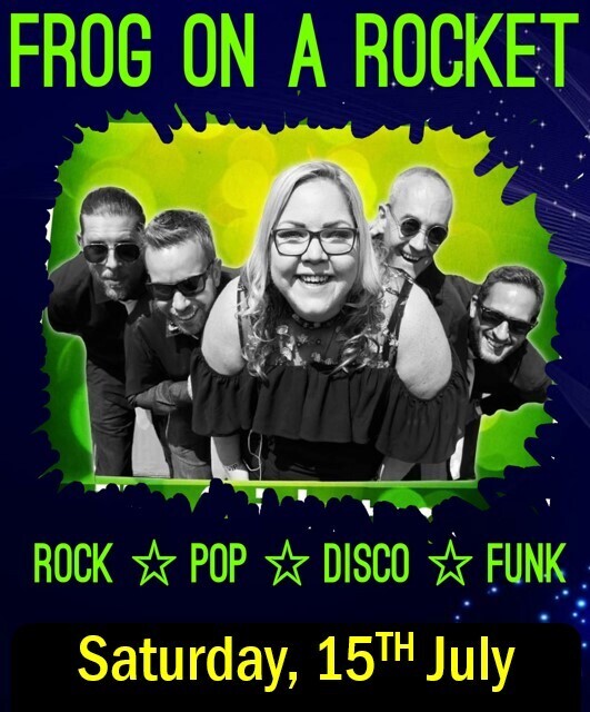 FROG ON A ROCKET - SATURDAY 15TH JULY
