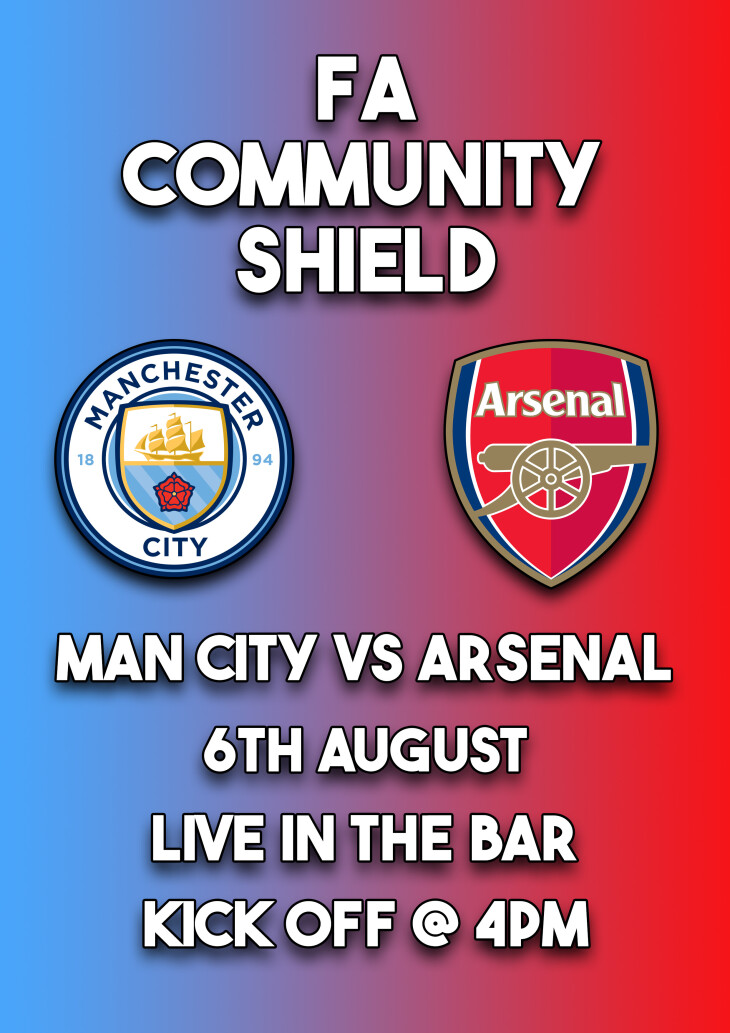 FA Community Shield: Man C vs Arsenal