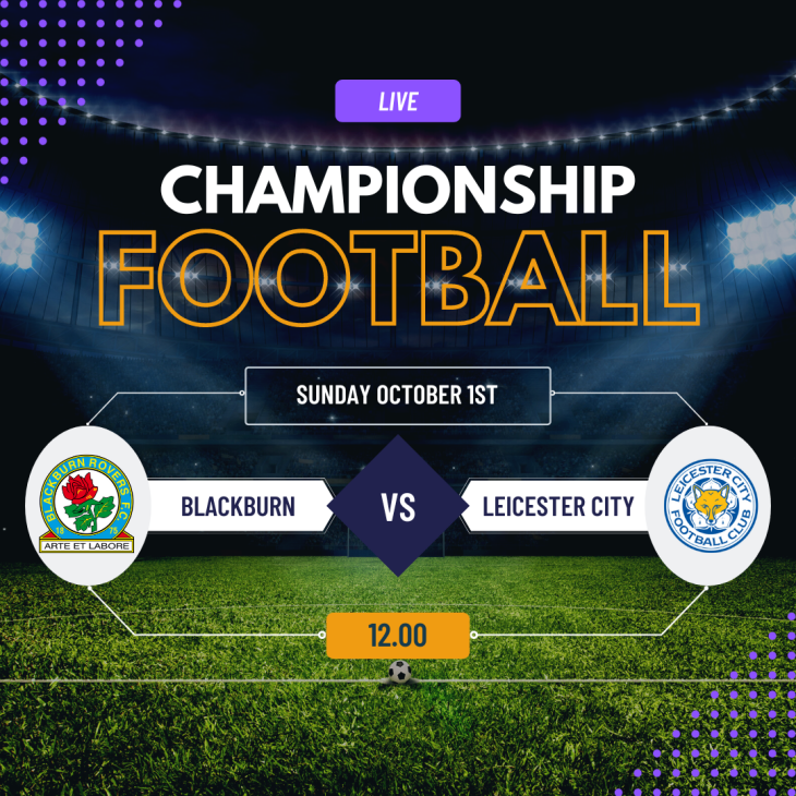 Blackburn Rovers v Leicester City