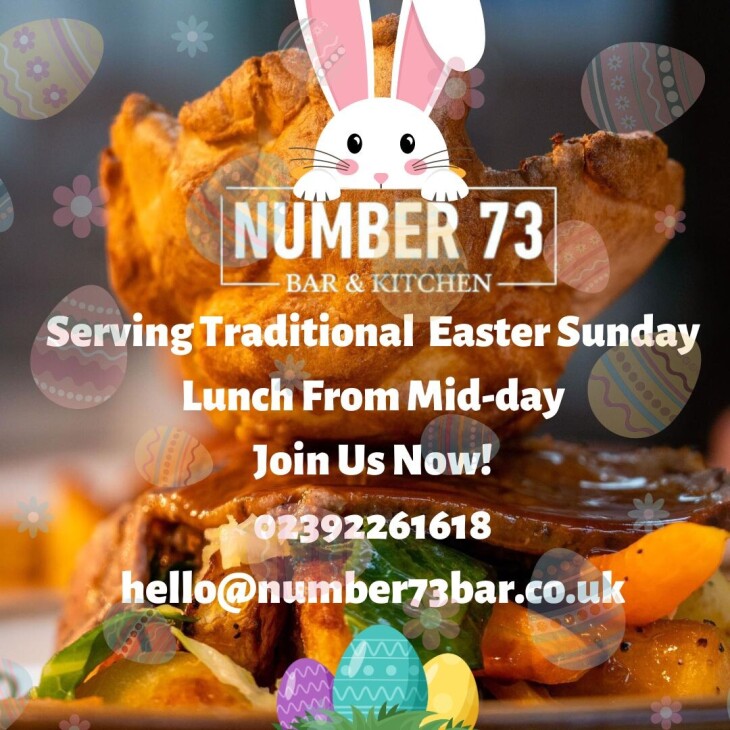 Easter Sunday at Number 73!!