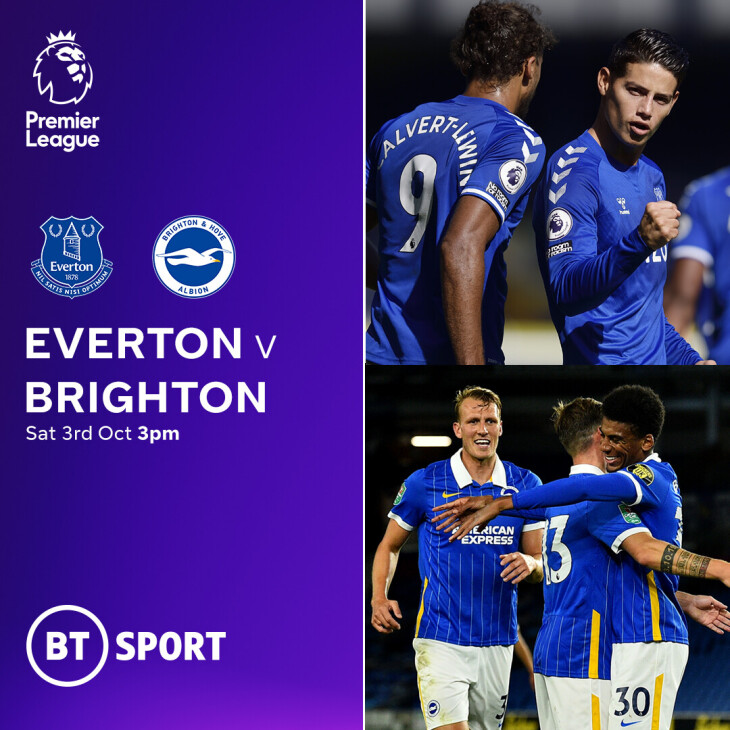 Everton v Brighton - 3pm