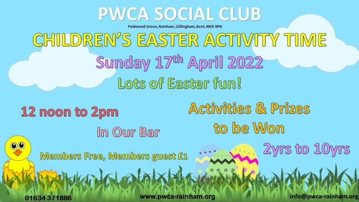 Children's Easter Activity Time (Bar)