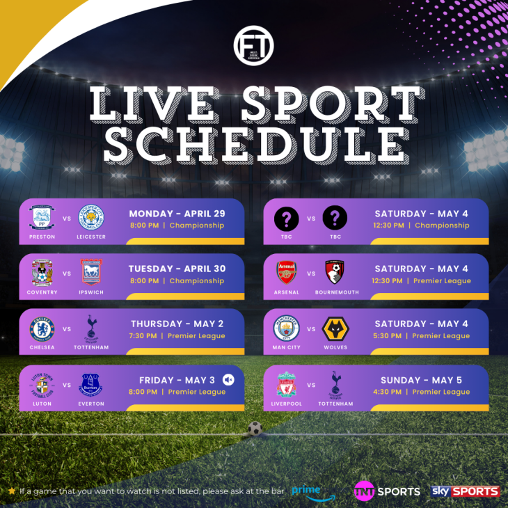 Sport at the F&T