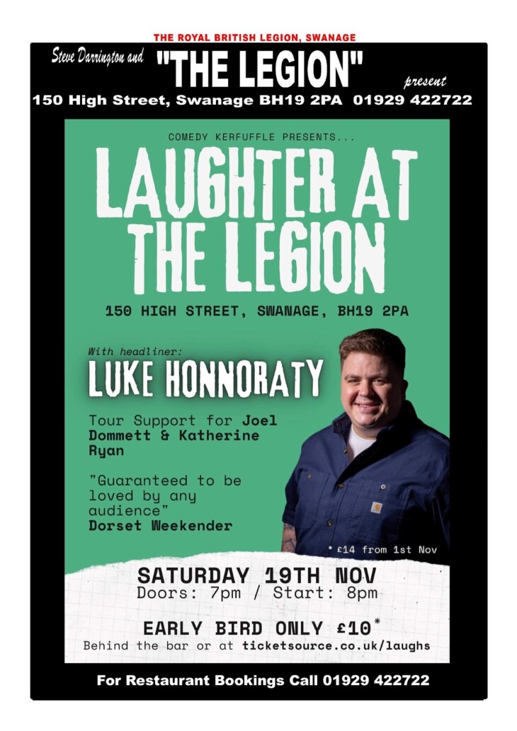 Laughter at The Legion Comedy Night