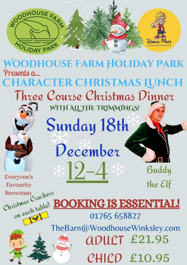 Character Christmas Lunch