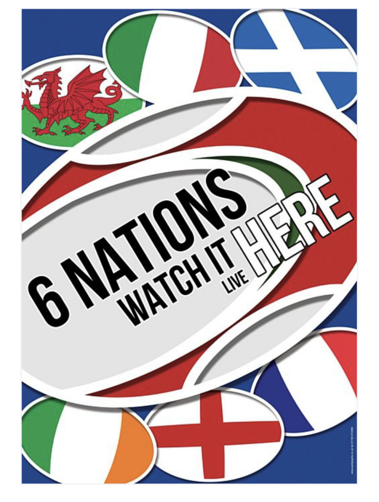 Six Nations Championship 2019 The Lord Nelson Arms, Winterslow