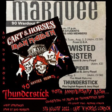 Thunderstick 40th anniversary