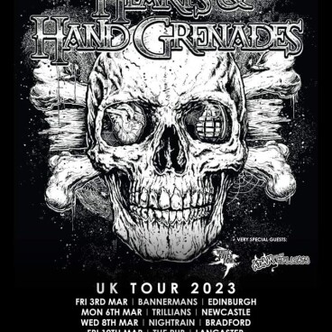Hearts & Hand Grenades + support