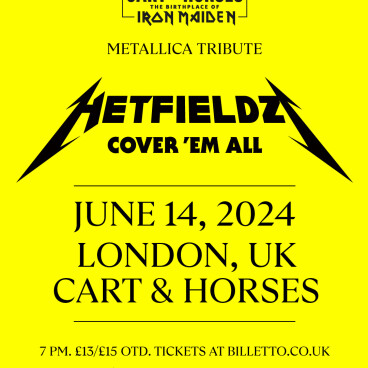 Hetfieldz - Metallica Tribute, London