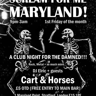 SCREAM FOR ME MARYLAND (monthly night)