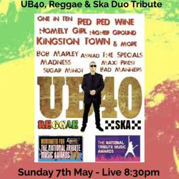 UB40, Reggae & Ska Duo Tribute