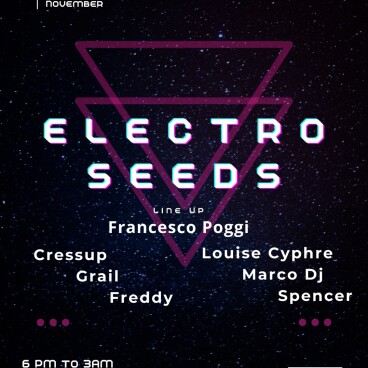 Electro Seeds presents: Charity event!