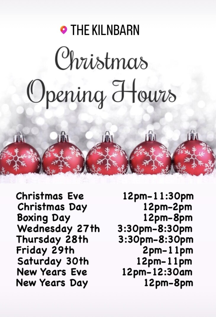 🎄🎅🏼 Our Christmas Opening Hours 🎅�