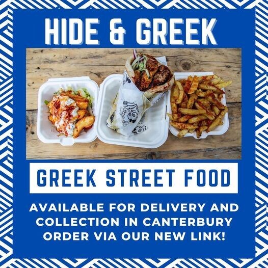 Hide and Greek arrive......
