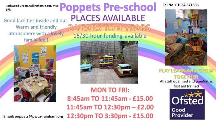 Poppets Pre-School - Places Available