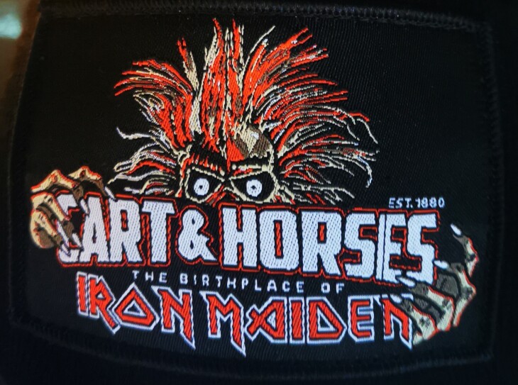 Cart & Horses/Iron Maiden patches
