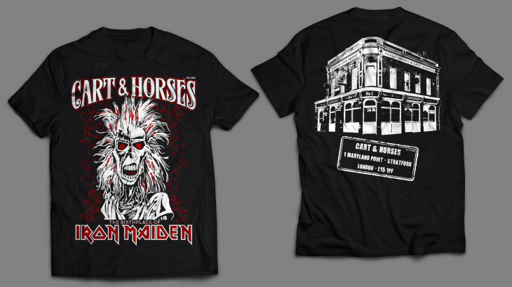 Cart & Horses/Maiden t-shirt