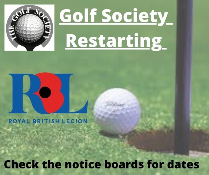 Golf Society Restarting