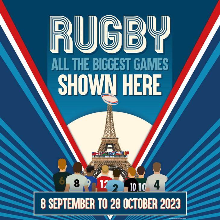 RUGBY ALL THE BIGGEST GAMES SHOWN