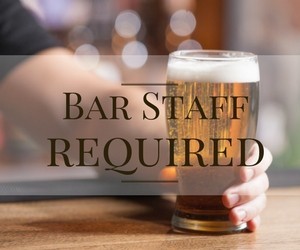 Bar Staff Required