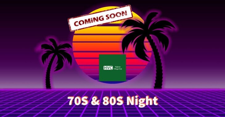 70's & 80's Night - 23rd September