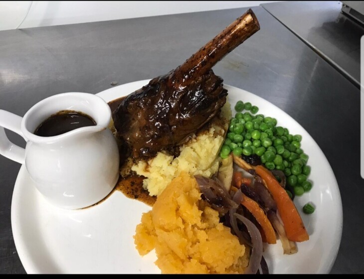 New on our menu Lamb Shank