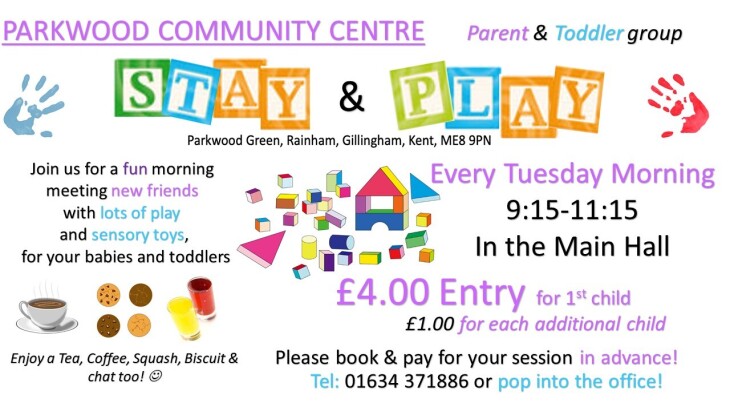 STAY & PLAY Parent and Toddler Group