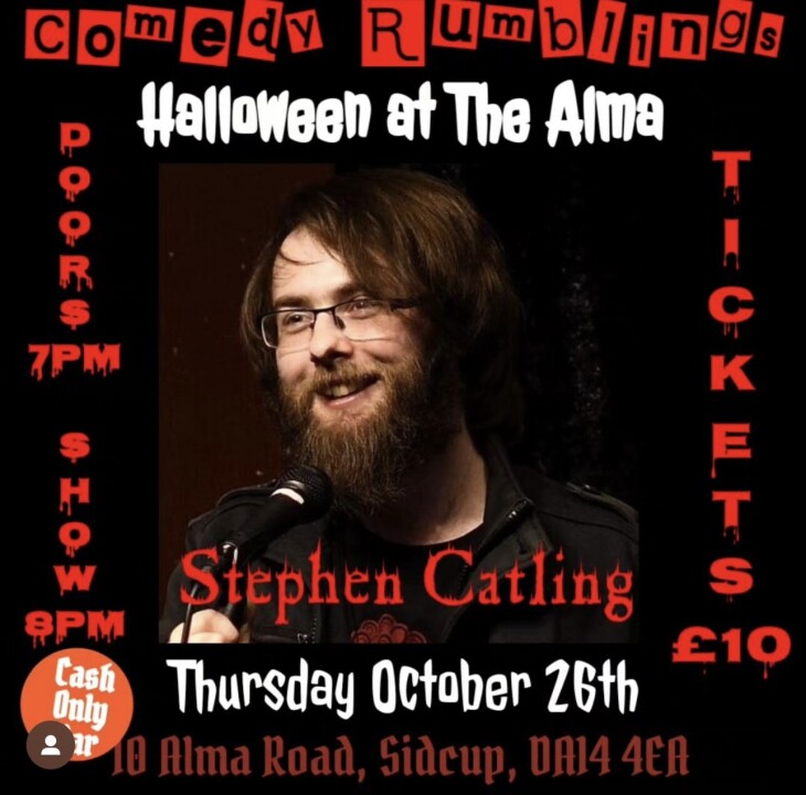 Comedy rumblings Halloween special
