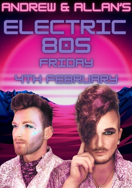 4th Feb we're going back to the 80's!!