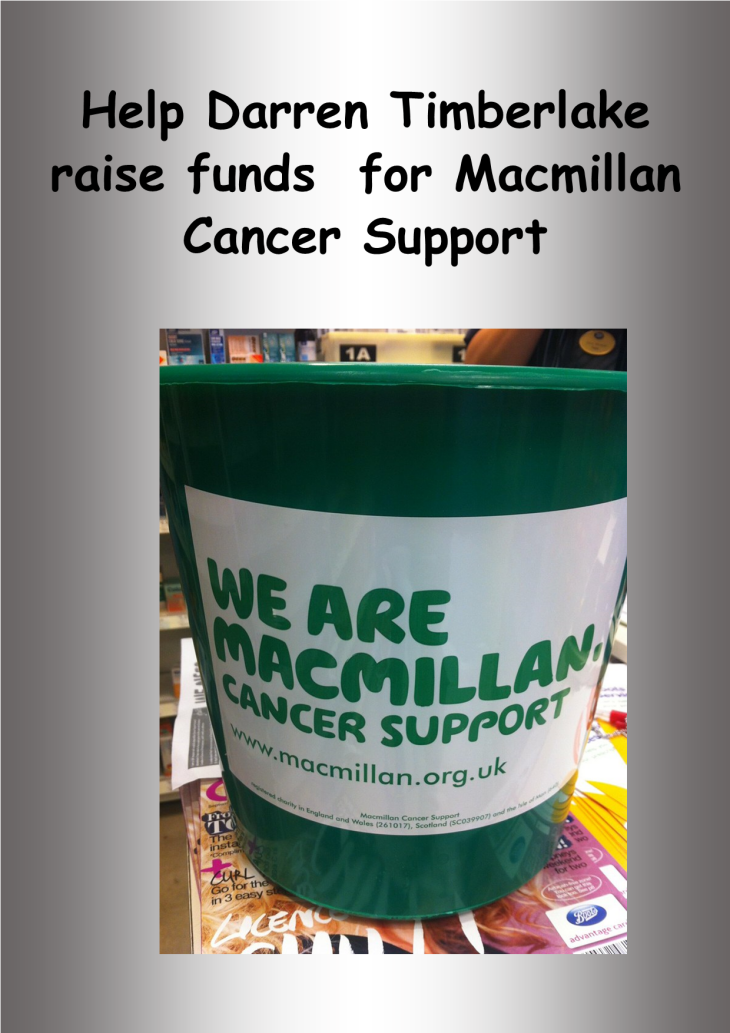 Macmillan Cancer Support Fundraiser