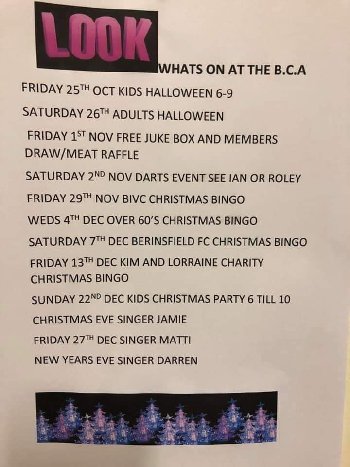 What’s On At The BCA