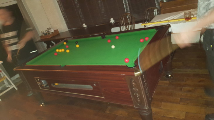 New pool table!