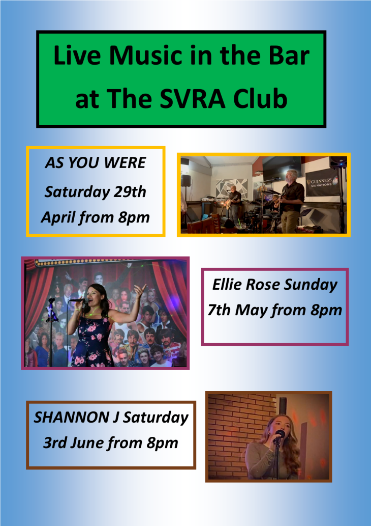 Live Music at the SVRA