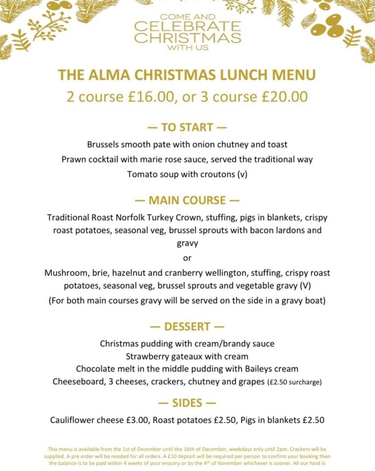 Christmas Lunches